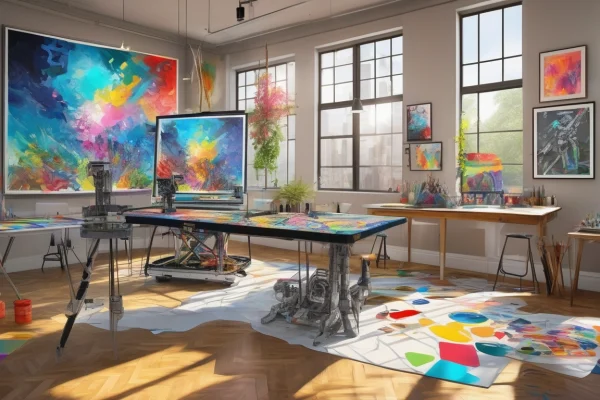 Who Inspired the First AI-Powered Art Creations?